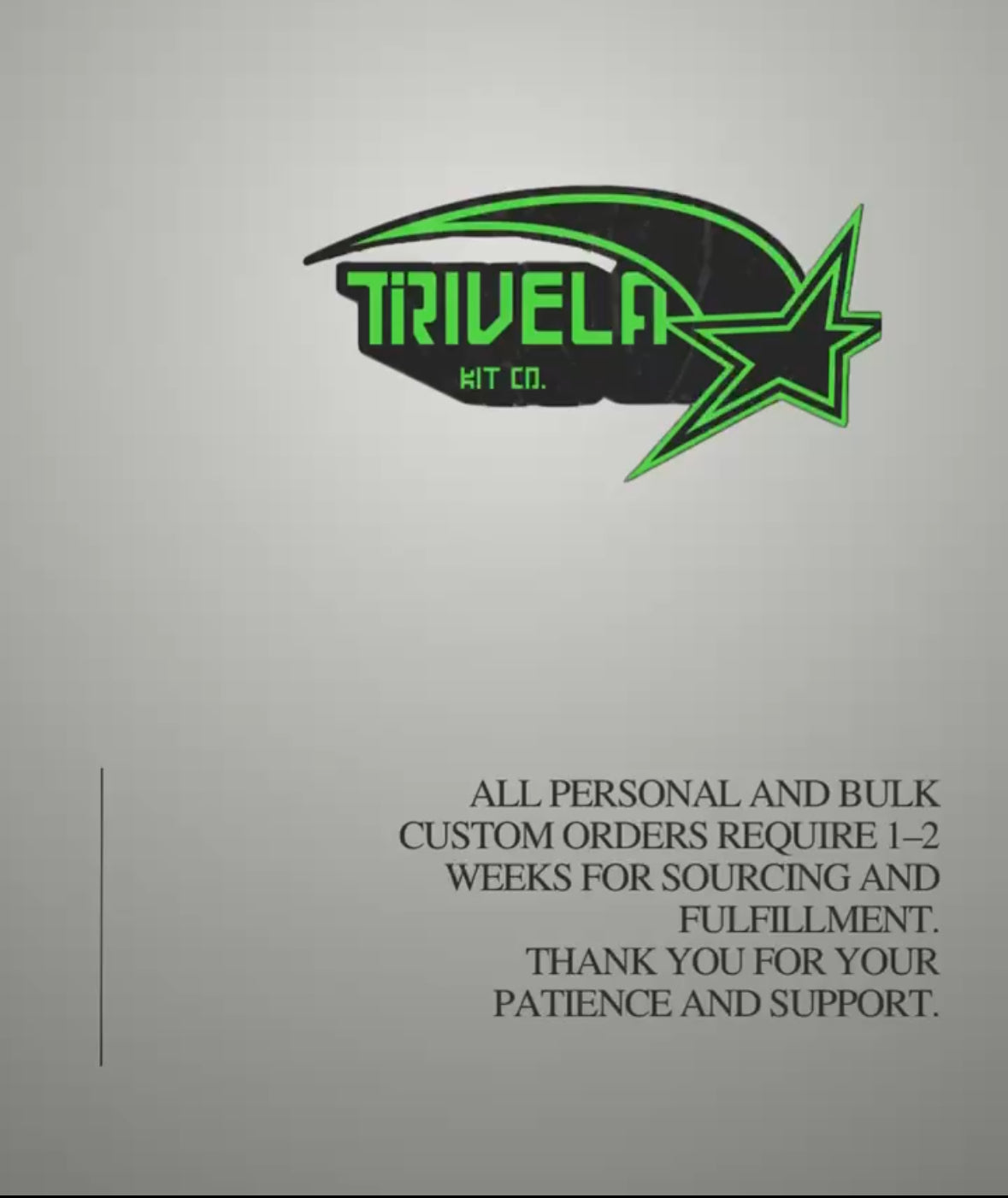 Sold/Available For Preorder