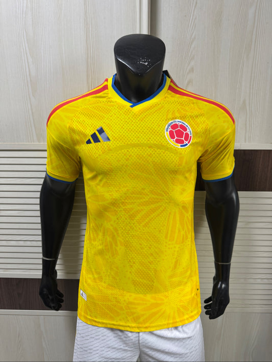 Colombia Home 2026 World Cup Player Version Jersey