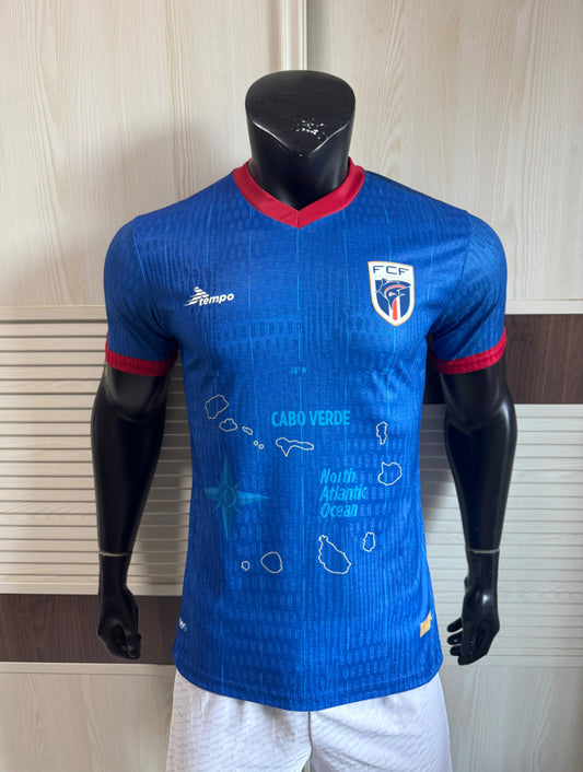 Cabo Verde Home 2026 World Cup Player Version Jersey