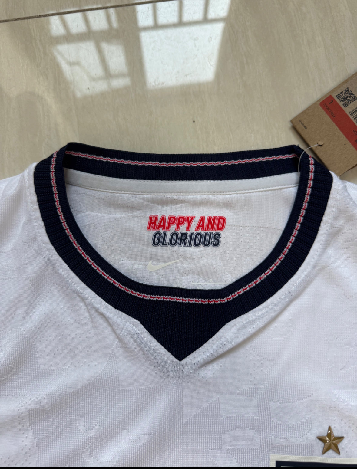 England Home 2026 World Cup Player Version Jersey