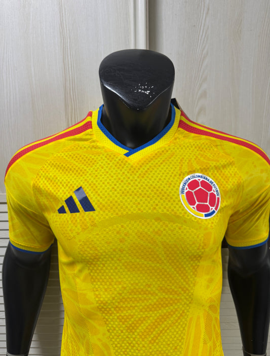 Colombia Home 2026 World Cup Player Version Jersey
