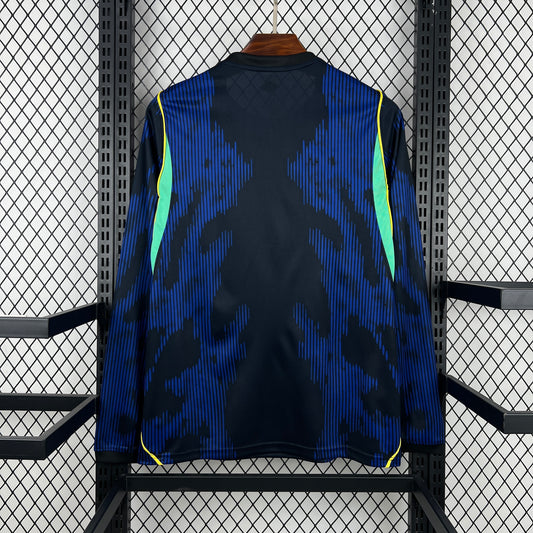Brazil Away Long Sleeve Jersey 2026.