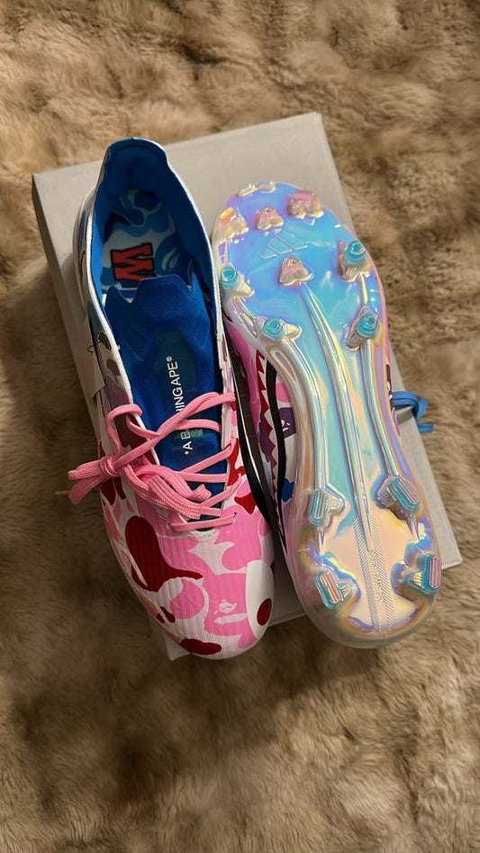Bape F50 pink blue