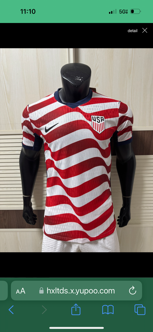 USA Home 2026 World Cup Player Issue Jersey