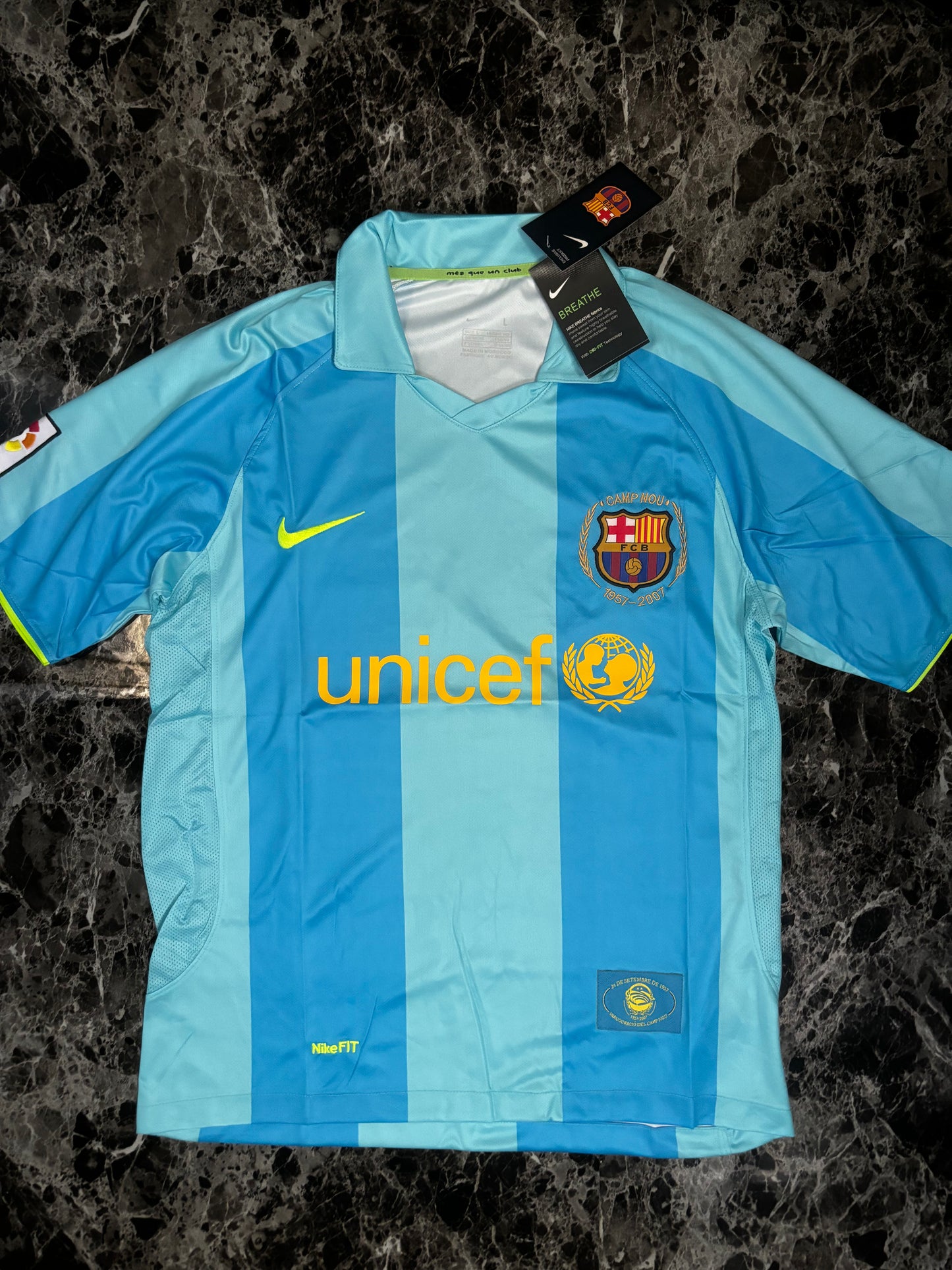 Barça 2007/08 Away Jersey