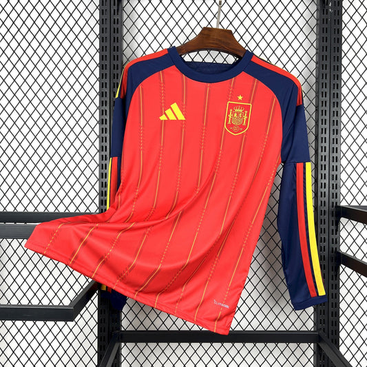 Spain Home Long Sleeve Jersey 2026.